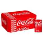 Coca-Cola Original Taste Cans 12 x 150ml