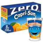 Capri Sun No Added Sugar Orange 8 x 200ml