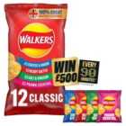 Walkers Classic Variety Multipack Crisps 12 x 25g