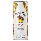 Malibu Coconut Rum & Cola Sparkling Pre-Mixed Can 25cl