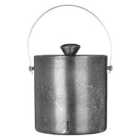 Premier Housewares Ice Bucket with Lid - Stainless Steel