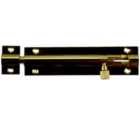 Select Hardware Door Bolt Brass 50mm (1 Pack)