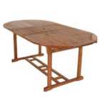 Charles Bentley Wooden Acacia Oval Extendable Table