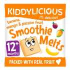 Kiddylicious Banana Mango & Passionfruit Smoothie Melts Baby Snacks 6g