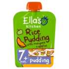 Ella's Kitchen Rice Pudding with Mangoes + Apples Baby Food Pouch 7+ Months 80g