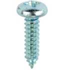 Select Hardware Pan Head Self Tapping Screw Bright Zinc Plated 1"X No8 (20 Pack)