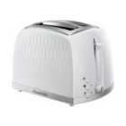 Russell Hobbs 26060 Honeycomb 2 Slice Wide Slot Toaster - White