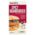 Goodlife Spicy Vegetable Bean Burger Frozen 454g