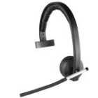 Logitech H820e Mono Wireless Headset with Noise Cancelling Microphone and Charging Stand