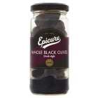 Epicure Greek Style Whole Black Olives 155g