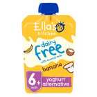 Ella's Kitchen Dairy Free Coconut Yog with Banana Baby Food Pouch 6+ Months 90g