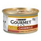 Purina Gourmet Gold Casserole Duck & Turkey, 85g