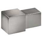 Homelux 9mm Stainless Steel Square Corners