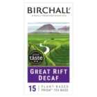 Birchall Great Rift Decaf - 15 Prism Tea Bags 15 per pack
