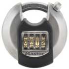 Master Lock 70mm Wide Excell Zinc Discus Padlock with Shrouded Shackle