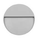 Pacific Lifestyle Round Diffused Outdoor Wall Light - Grey