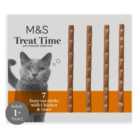 M&S Deli Chicken Cat Stick Treats 35g
