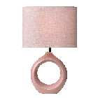 Village At Home Isla Table Lamp - Pink