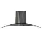 Statesman CGH60GS 60cm Curved Glass Chimney Cooker Hood - Stainless Steel