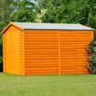 Shire Overlap 10 x 8 Shed With Double Doors and No Windows