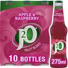 J2O Apple & Raspberry 10 Bottles 10 x 275ml