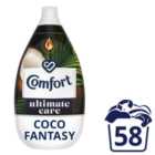 Comfort Coco Fantasy Ultra Concentrated Fabric Conditioner 58 Washes 870ml