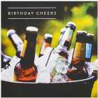 M&S Beer Bottle Birthday Card