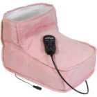 Aidapt Heated Dual Speed Soft Massaging Foot Boot - Pink