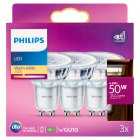 Philips LED Multi Spot GU10 4.6w, 3 Pack