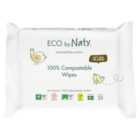 Eco by Naty Unscented Wipes, Travel Pack 20 per pack