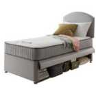Silentnight Maxi Store Single Bed - Slate Grey No Headboard