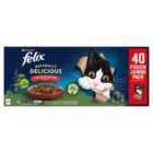 Felix Naturally Delicious Countryside Selection Wet Cat Food 40 x 80g