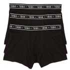 M&S Boys Cotton with Lycra Trunks, 6-16 Years, Black