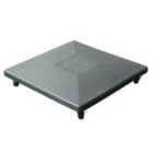 Garden Must Haves Royce 90kg Plastic Covered Concrete Base with Wheels