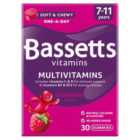 Bassetts Multivitamins, Raspberry 7-11yrs 30 per pack