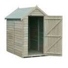 Shire Value Overlap Pressure Treated Shed - 6ft x 4ft