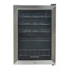 Russell Hobbs RHGWC4SS-LCK 62 Litre Glass Door Drinks & Wine Cooler with Lock - Stainless Steel