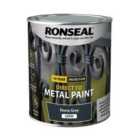 Ronseal Direct to Metal Paint - Storm Grey Satin, 750ml