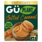 Gu Plant Salted Caramel Cheesecakes 2 x 83g