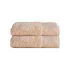 Allure Pair of Marlborough Bamboo Hand Towels - Sand
