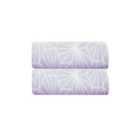 Allure Pair of Madrid Hand Towels - Duck Egg