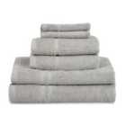 Allure Hotel Essentials 6 Piece Towel Bale - Silver