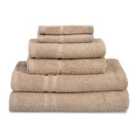 Allure Hotel Essentials 6 Piece Towel Bale - Mocha