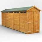 Power Apex 20' x 4' Security Shed