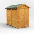 Power Apex 8' x 4' Security Shed