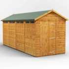 Power Apex 16' x 6' Security Shed