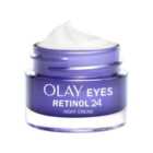 Olay Retinol 24 Night Eye Cream Fragrance Free 15ml