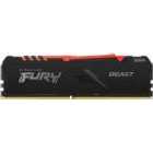 Kingston FURY Beast RGB 8GB DDR4 3200MHz Desktop Memory for Gaming
