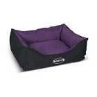 Scruffs Expedition Small Box Pet Bed - Plum