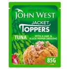  John West Jacket Toppers Tuna With a Lime & Black Pepper Dressing 85g